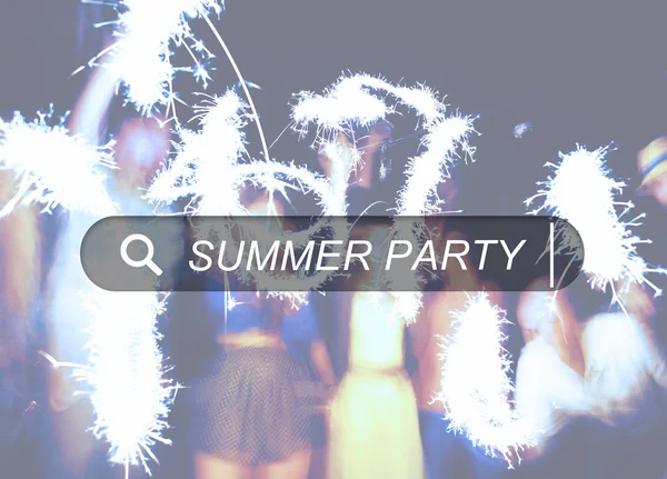 Summer Party Conceito de Liberdade — Fotografia de Stock