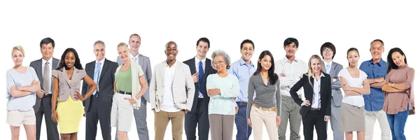 Groep van diversiteitsmensen die samen staan — Stockfoto