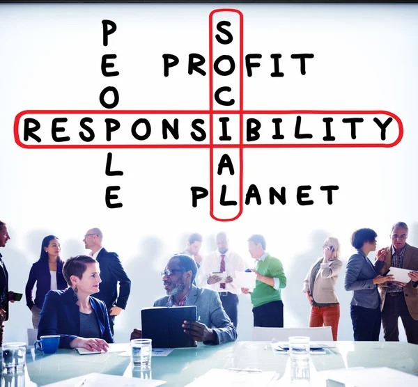 Sociale verantwoordelijkheid Concept — Stockfoto