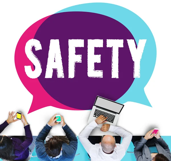 Safety Data Concept — Fotografie, imagine de stoc