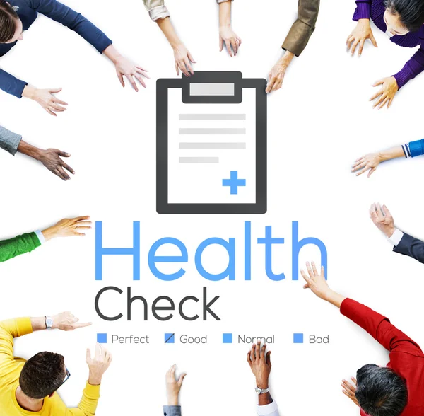 Health Check, Medical Analysis Concept — Stock Photo, Image