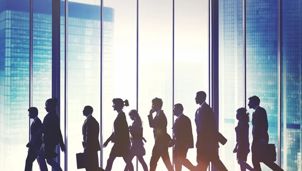 Group of People Walking — Stock Photo, Image