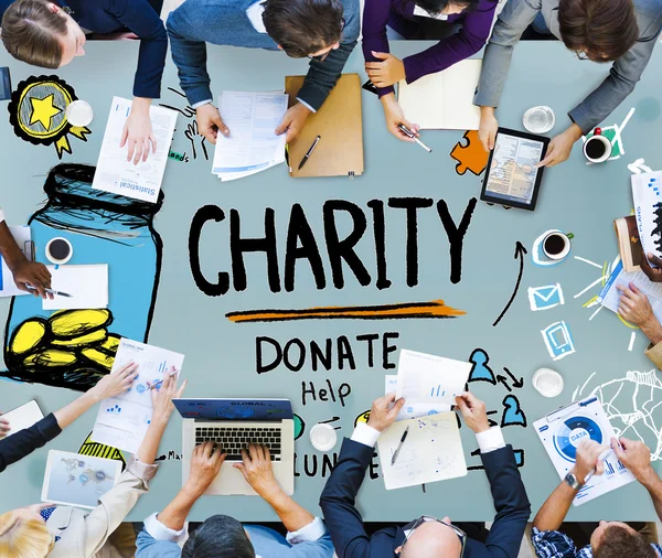 Charity Donate Help Concept — Stock Photo, Image