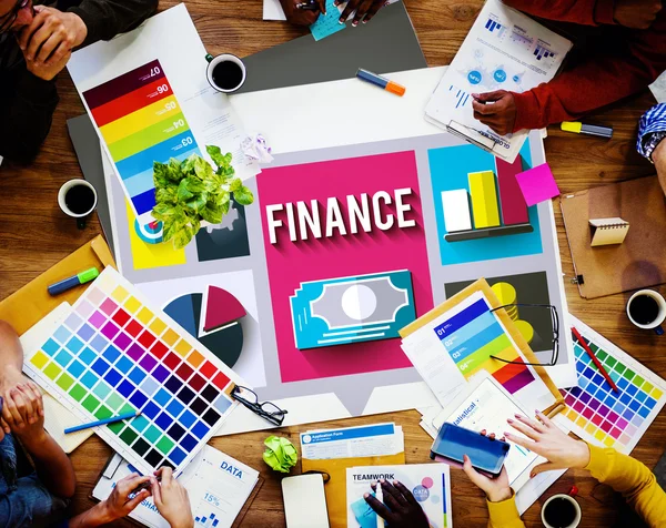 Finance Investment Banking Exchange Concept — Stock Photo, Image
