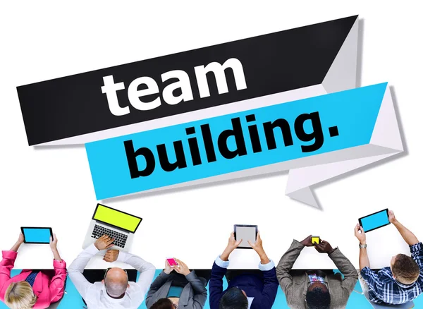 Teambuilding-Management-Konzept — Stockfoto