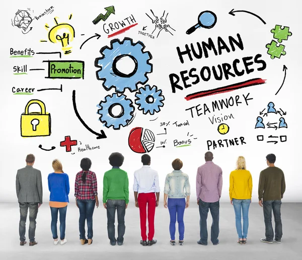 Diverse People and Human Resources — Stock Photo, Image