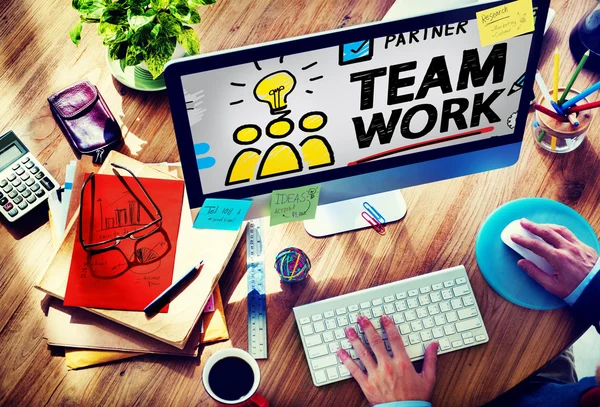 Team Teamwork Concept — Stock Photo, Image