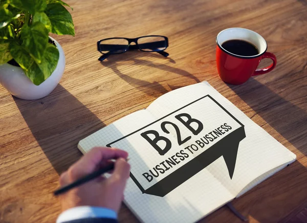 Business to Business Marketing — Stockfoto