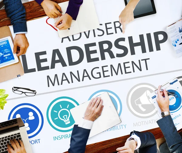 Doradcy Leadership Management — Zdjęcie stockowe