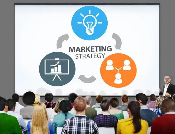 Estrategia de marketing Branding — Foto de Stock