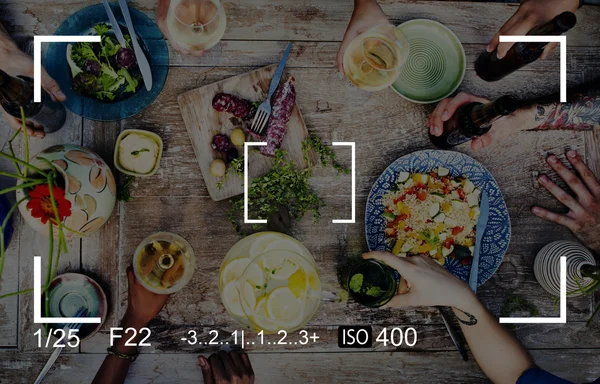Fotografia Focus Camera View Concept — Fotografia de Stock