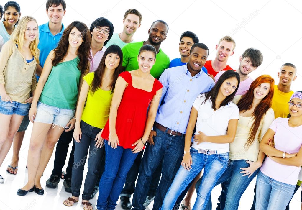 Young Diversity People together Stock Photo by ©Rawpixel 92615606