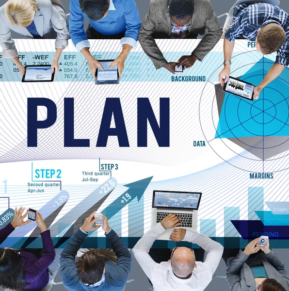 Concepto de visión de planificación estratégica —  Fotos de Stock