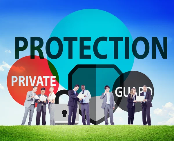 Protección Concepto de privacidad — Foto de Stock