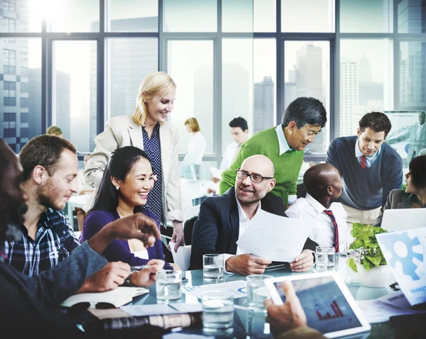 Reunião de empresários — Fotografia de Stock