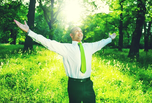 Relajación de negocios Refrescante — Foto de Stock