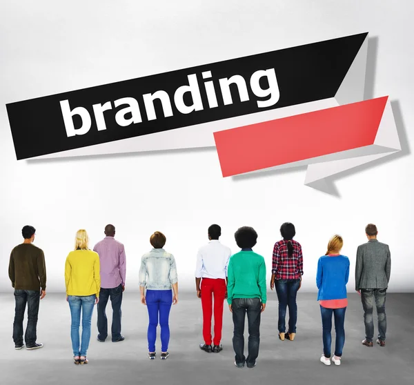 Branding Identidad de marca — Foto de Stock