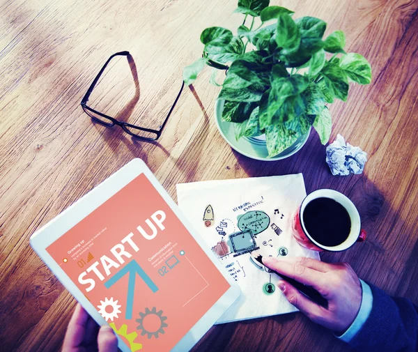 Startup Success Business Concept — Stock Photo, Image