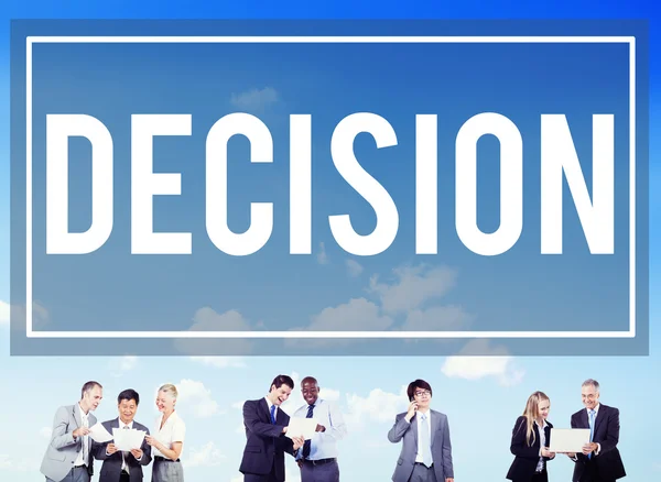 Decision Option Concept — Stock Photo, Image