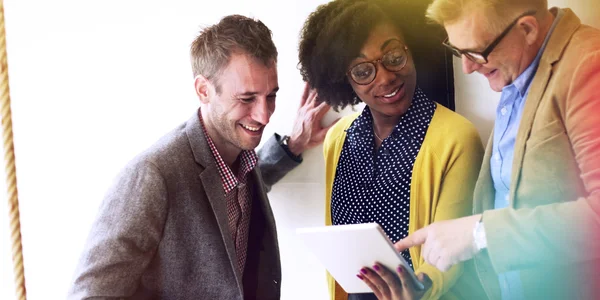 Discusión del equipo de negocios — Foto de Stock