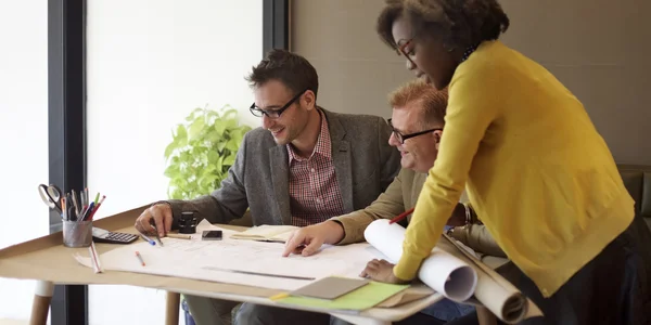 Riunione degli architetti del team — Foto Stock