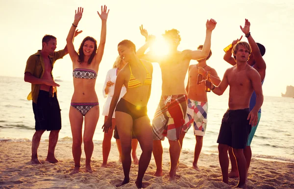 Concept de fête d'été plage — Photo