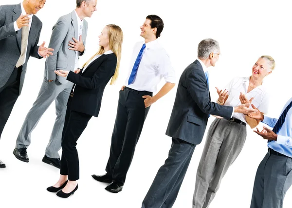 Business People after meeting — Stock Photo, Image