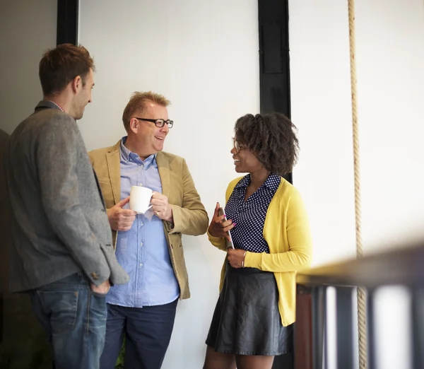 Equipo de negocios en Coffee Break — Foto de Stock