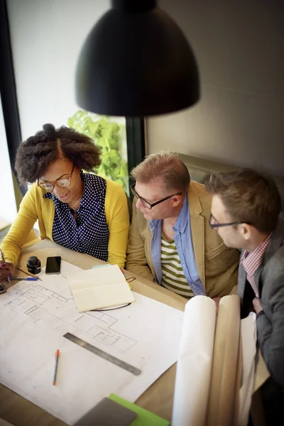 Team Architects Meeting — Stock Photo, Image