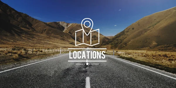 Locations Traveling Destination — Stock Photo, Image