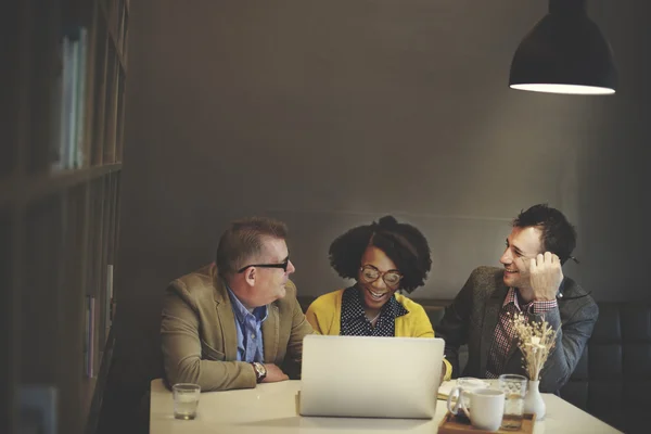 Concepto de reunión de equipo empresarial — Foto de Stock