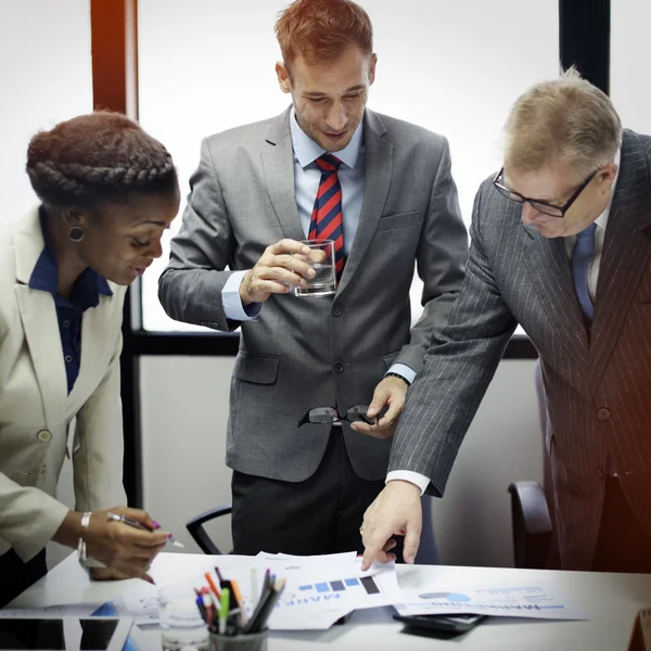 Concept de réunion de l'équipe d'affaires — Photo