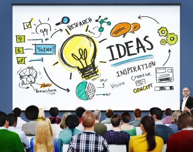 Fikirler yenilik, yaratıcılık bilgi kavramı