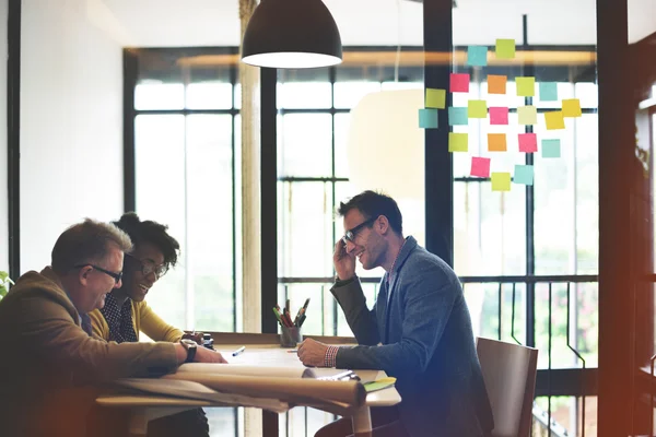 Concepto de reunión de arquitectos — Foto de Stock