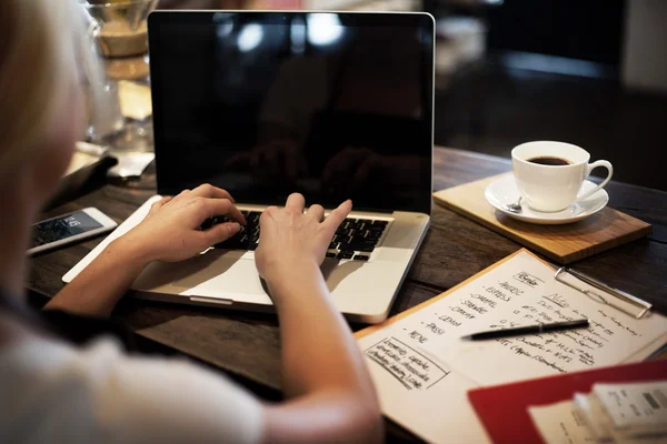 Business Woman Working — Stock Photo, Image