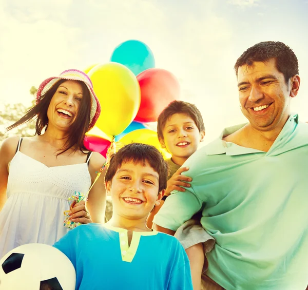 Familienglück — Stockfoto