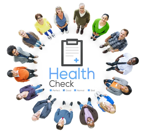 Pemeriksaan Kesehatan, Konsep Diagnosis Medis — Stok Foto