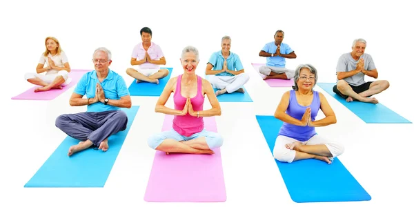 Group of Healthy People in the Fitness — Stock Photo, Image