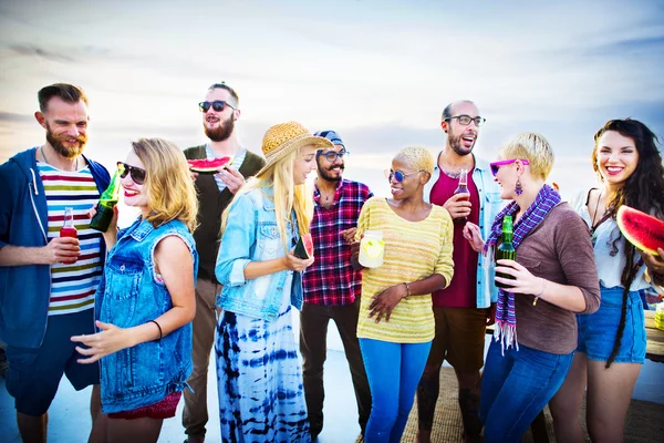 Beach party konceptet — Stockfoto