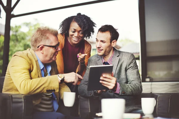 Zakelijke Teamdiscussie — Stockfoto