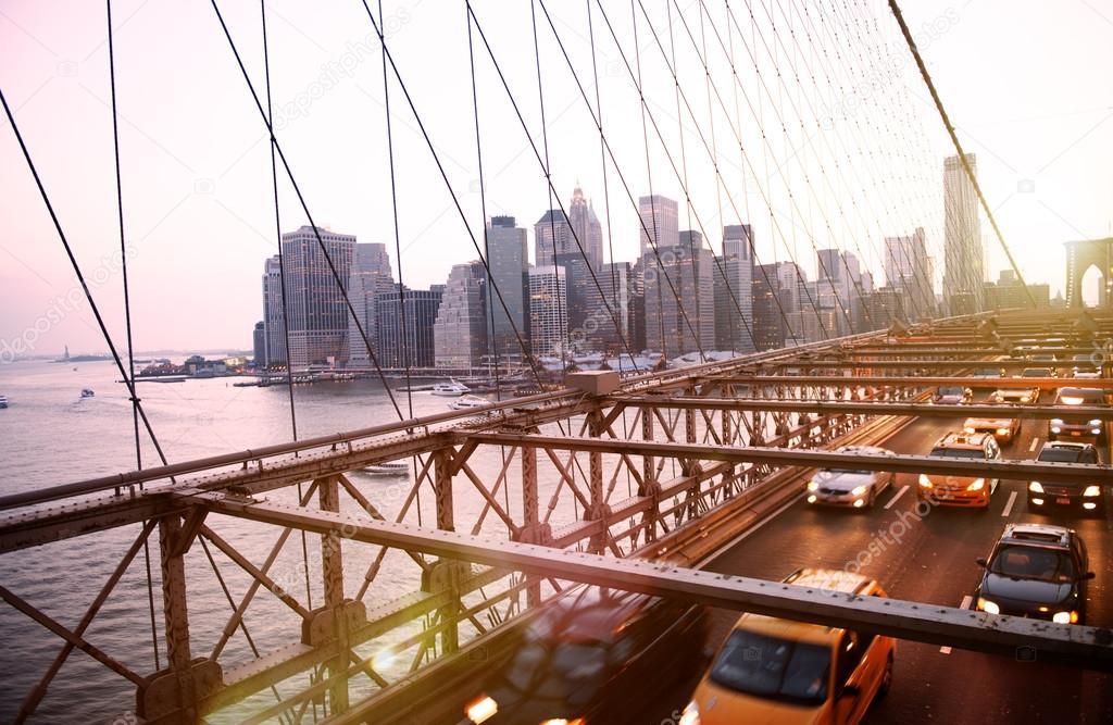 View from the Brooklyn bridge