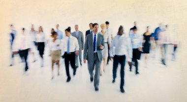 büyük bir grup iş adamları