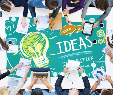 Fikirler yenilik, yaratıcılık bilgi kavramı