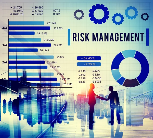 Businessmen and  Risk Management Concept — Stock Photo, Image