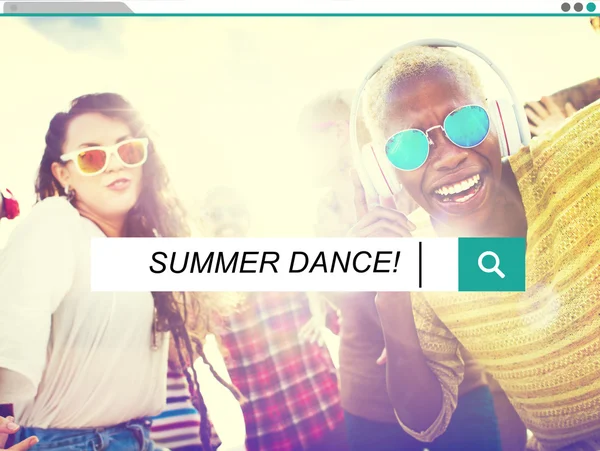 여름 댄스 개념 — 스톡 사진