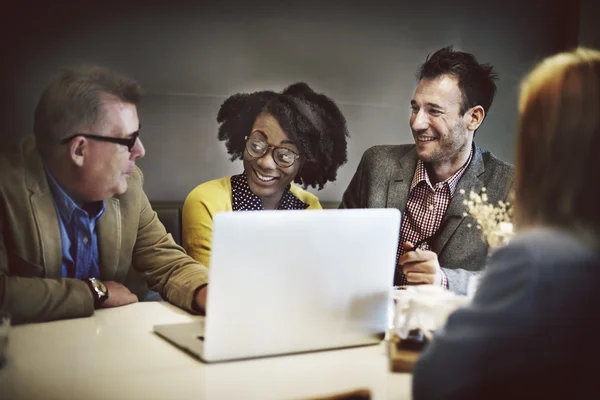 Concepto de reunión de equipo empresarial — Foto de Stock