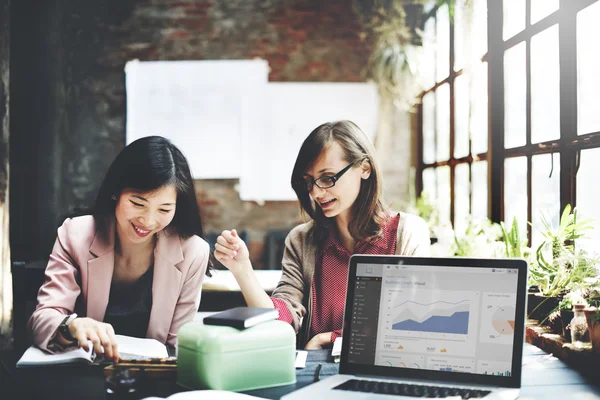 Conceito de trabalho de marketing — Fotografia de Stock