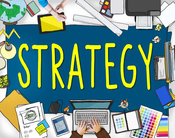 Strategy Planning Concept — Stock Photo, Image