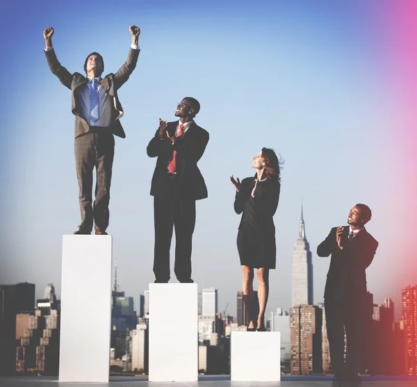 Diversité des employés de bureau — Photo