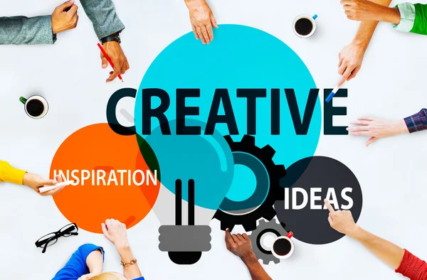 Creatividad, concepto de inspiración — Foto de Stock